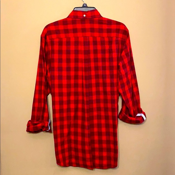 Tommy Hilfiger Classic Fit Button Down - Red Check - Picture 3 of 3